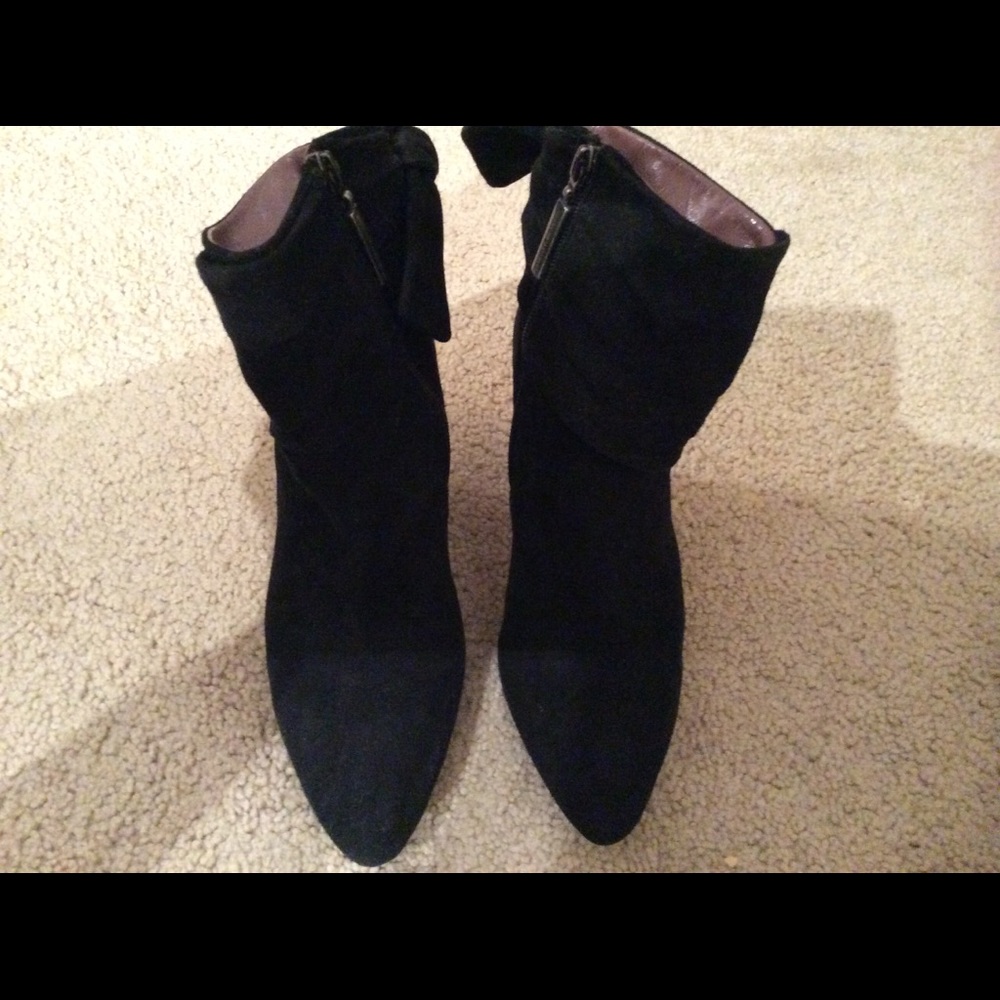 Black Suede Boots